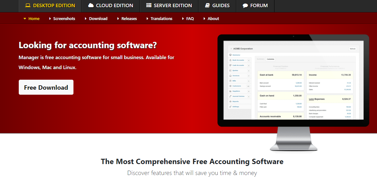 Best accounting software for small business free download